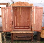 barn wood furniture, rustic armoire, horse theme